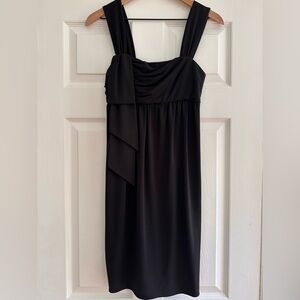 Y2K Vera Wang Lavender Label Mini Black Dress Size 2